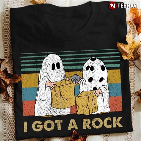 charlie brown i got a rock t shirt|sally brown trick or treat.